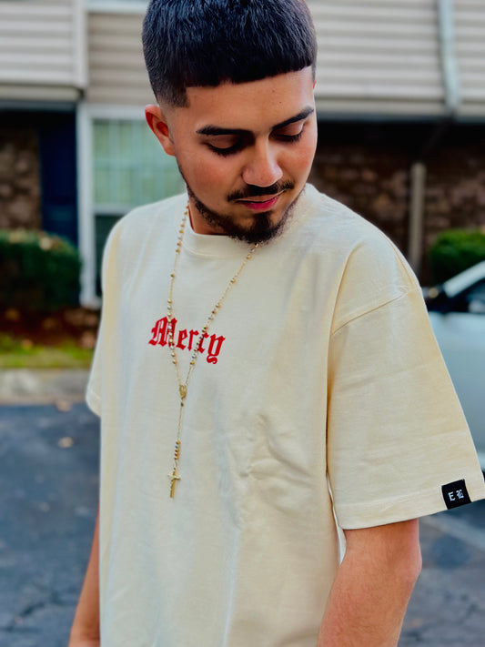 “Mercy” oversized tee